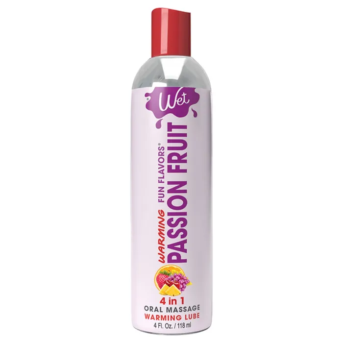 Wet Female Sex Toys Wet Warming Fun Flavors Passion Fruit 4 in 1 Lubricant 4 Oz Wet Female Sex Toys Wet Warming Fun Flavors Passion Fruit 4 in 1 Lubricant 4 Oz