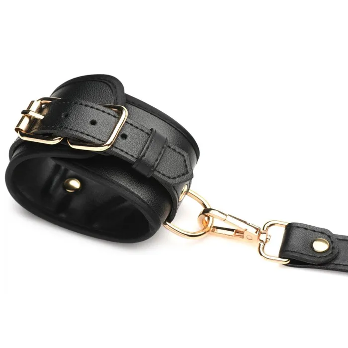 XR Brands Strict Couples Bondage Harness With Bows Black XR Brands Strict Couples Bondage Harness With Bows Black