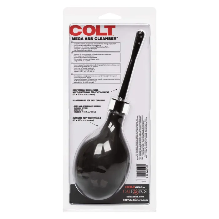 Anal California Exotics California Exotics COLT Mega Ass Anal Douche Cleanser Black