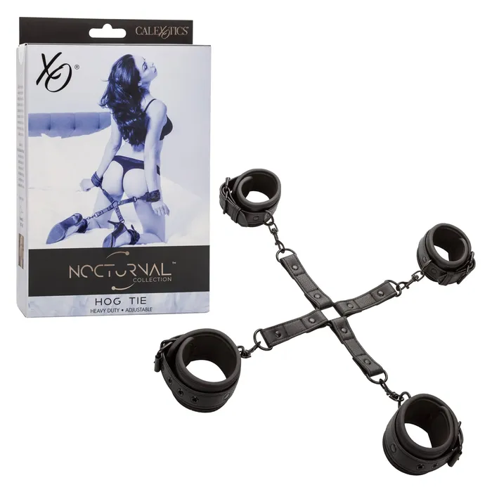 Anal California Exotics California Exotics Nocturnal Collection Hog Tie Black