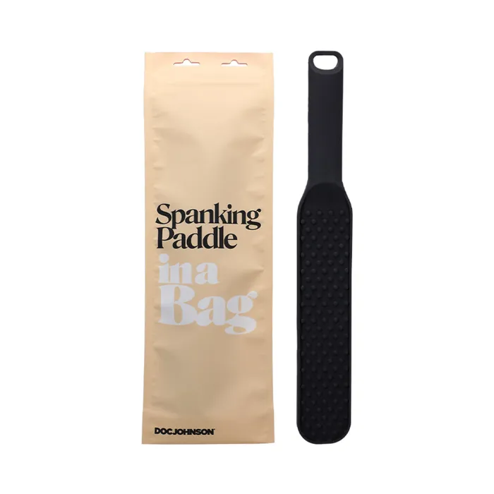 Anal Doc Johnson In A Bag Spanking Paddle Black