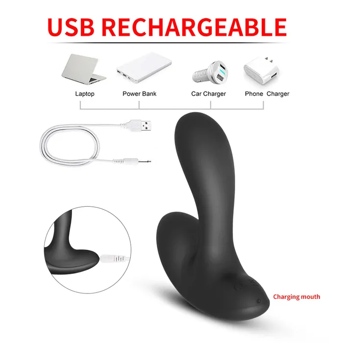 Anal YOSPOSS Remote Control 11 Speed Prostate Massager Gspot Vibrating Stimulator