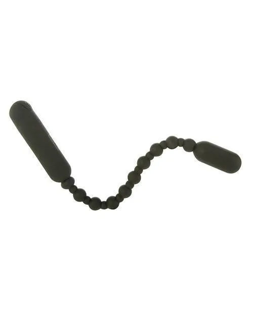 BMS Enterprises Anal Rechargeable Booty Beads Black