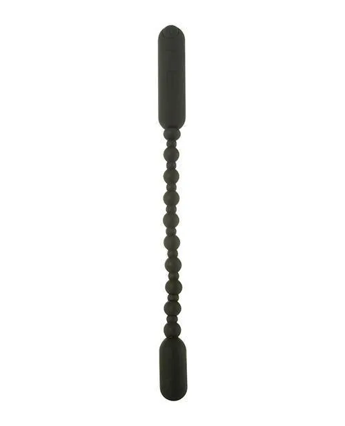 BMS Enterprises Anal Rechargeable Booty Beads Black