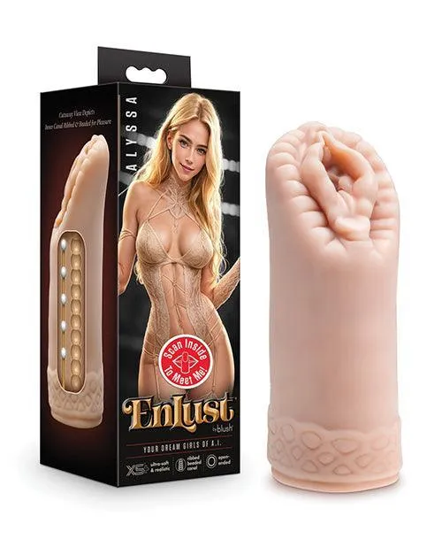 Blush EnLust Pussy Stroker Alyssa Blush Novelties Male Sex Toys