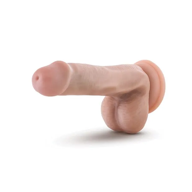 Blush Novelties Dildos Blush Novelties Dr Skin Silicone Dr Daniel Realistic Dildo with Balls 6 Vanilla