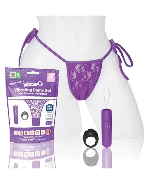 Bushman Products Screaming O My Secret 4t Panty Vibe Wremote Female Sex Toys Bushman Products Screaming O My Secret 4t Panty Vibe Wremote Female Sex Toys
