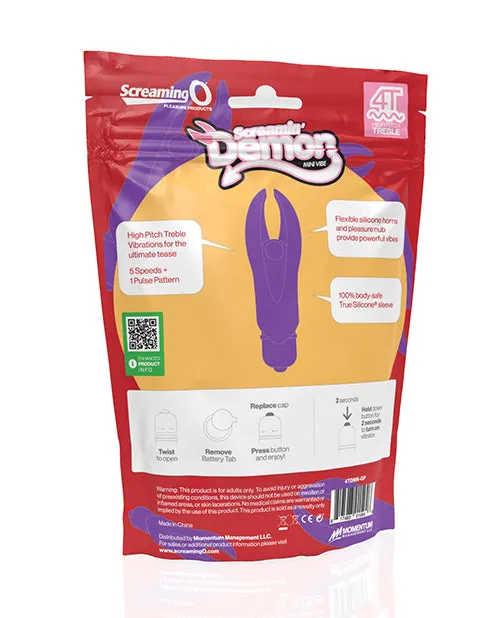Bushman Products Vibrators Screaming O 4T Demon Grape
