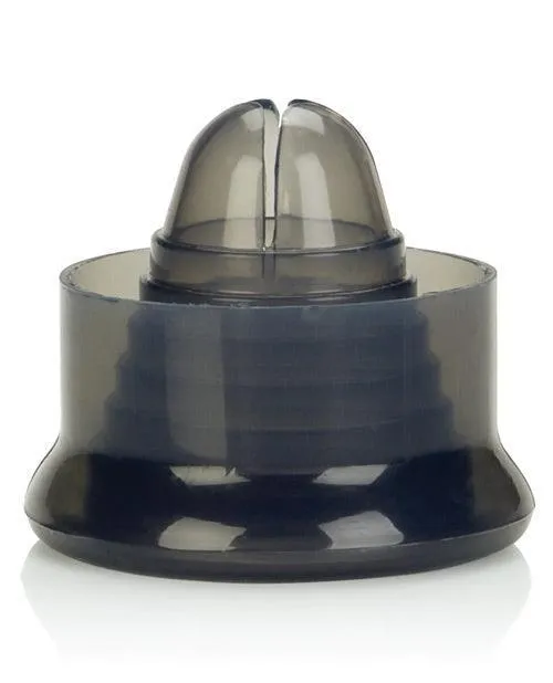 California Exotic Novelties Universal Silicone Pump Sleeve Smoke Male Sex Toys