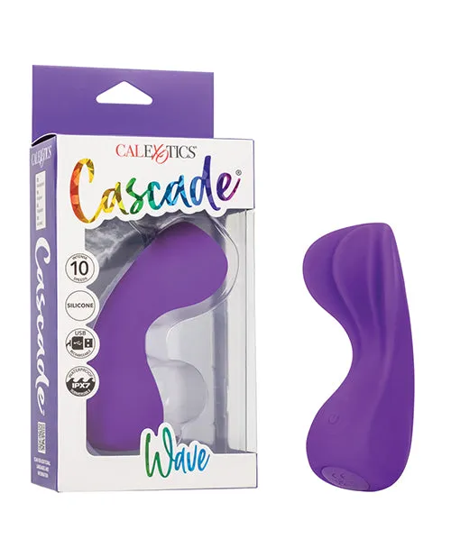 California Exotic Novelties Vibrators Cascade Wave Stimulator Purple