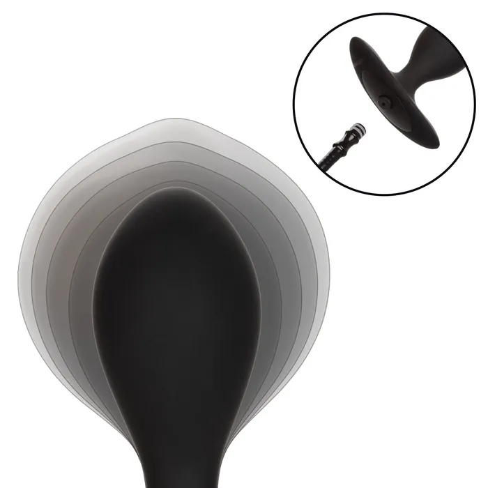 California Exotics California Exotics Colt Weighted Inflatable Pumper Plug Black Anal