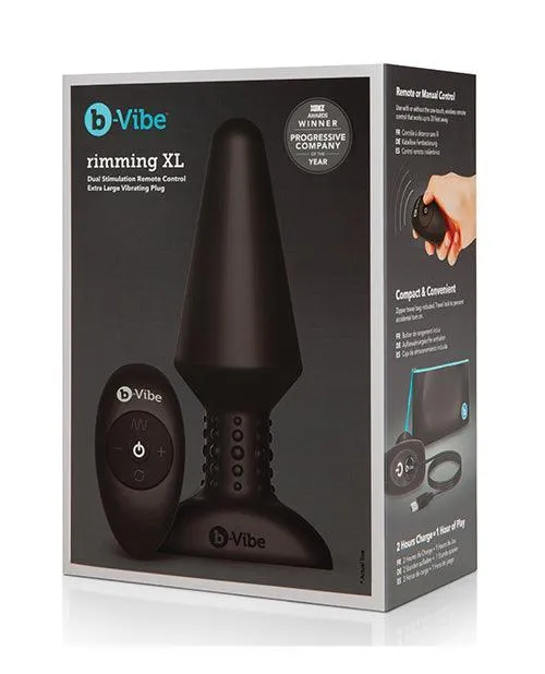 Cotr INC Anal BVibe Rimming Plug XL Black