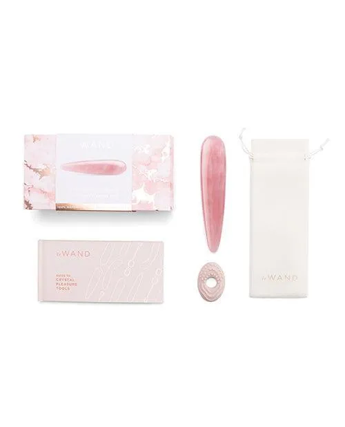 Cotr INC Vibrators Le Wand Crystal Wand Rose Quartz