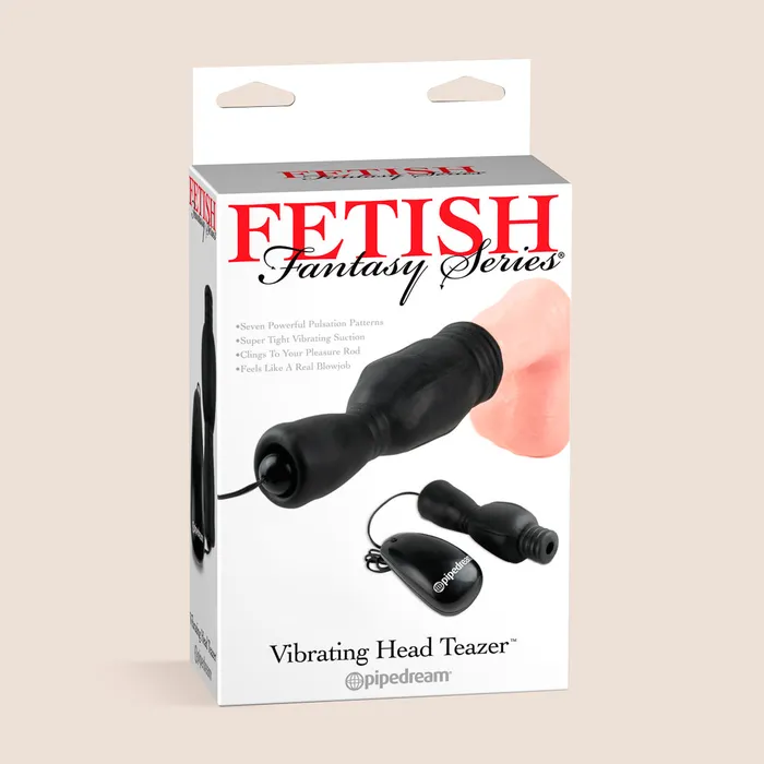 Couples Pipedream Products Fetish Fantasy Vibrating Head Teazer remote controlled