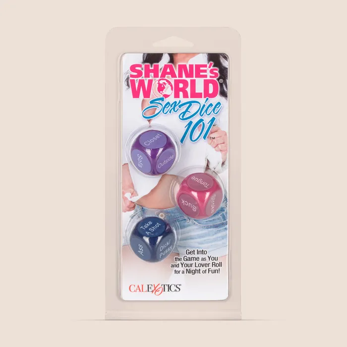 Couples Shanes World Sex Dice 101 game California Exotic Novelties LLC