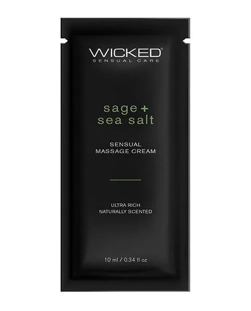 Couples Wicked Sensual Care Wicked Sensual Care Sage Sea Salt Massage Cream
