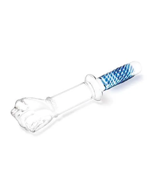 Dildos Electric Eel INC Glas 11 Fist Double Ended wHandle Grip