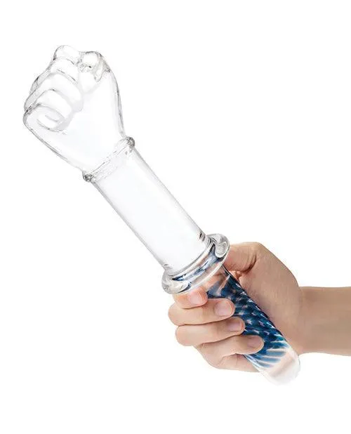 Dildos Electric Eel INC Glas 11 Fist Double Ended wHandle Grip