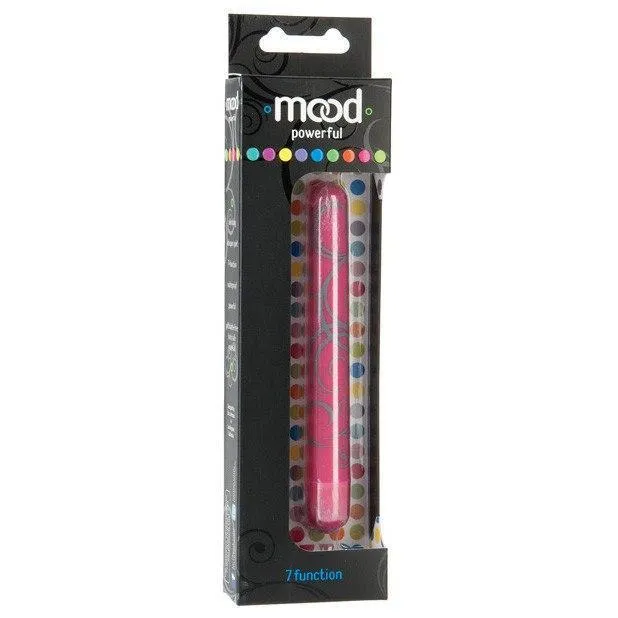 Doc Johnson Mood 7 Function Bullet Large Pink Doc Johnson Vibrators