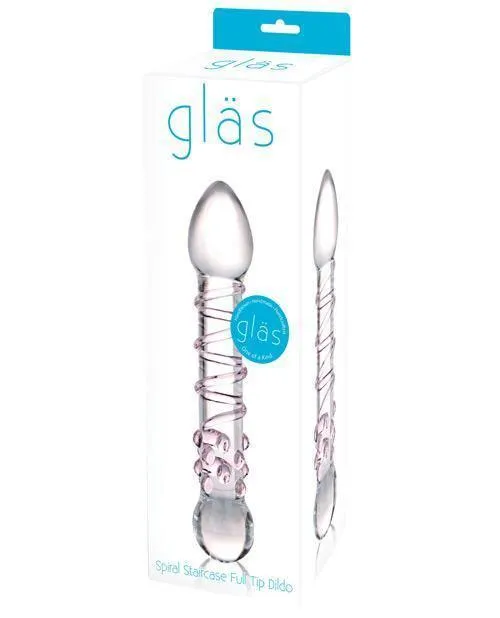 Electric Eel INC Dildos Glas Spiral Staircase Full Tip Glass Dildo