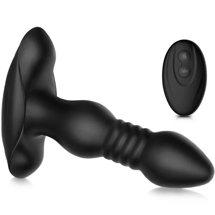Erocome Anal Erocome Comaberenices Thrusting Prostate Massager Black