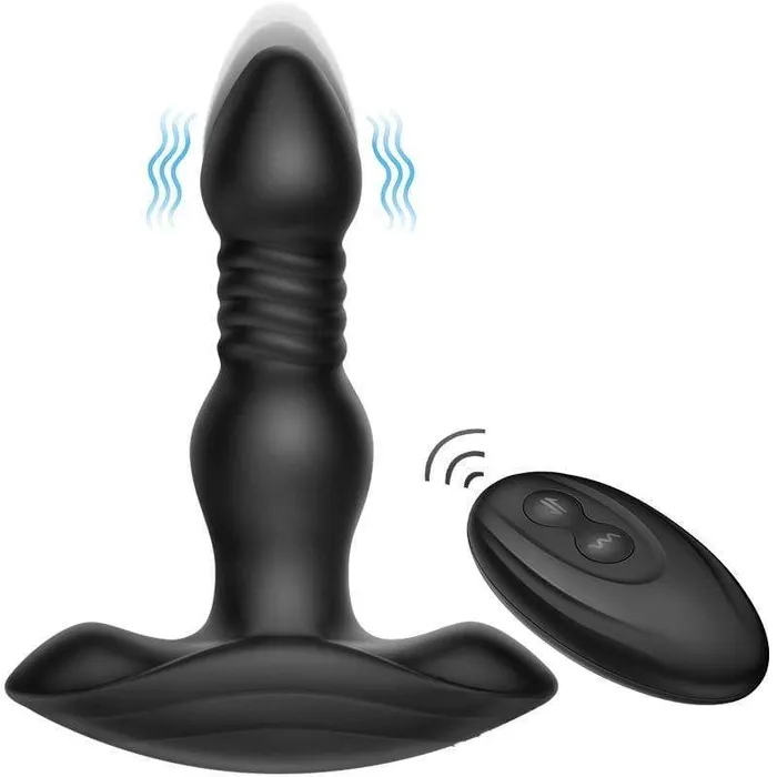 Erocome Anal Erocome Comaberenices Thrusting Prostate Massager Black