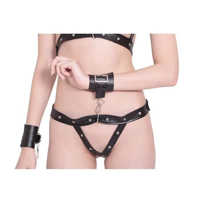 Erox Anal Erox Restraint Bondage Costume Black Erox Anal Erox Restraint Bondage Costume Black