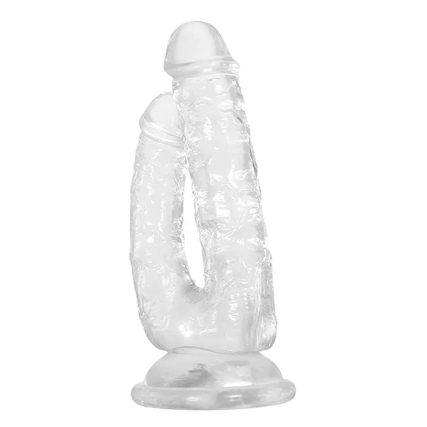 Evolved Gender X Dualistic Double Dildo Clear Evolved Dildos