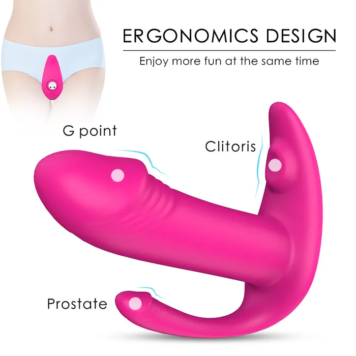 Female Sex Toys 9 Modes G Spot Clit Anus Massager Panties Vibrator Detachable Bullet YOSPOSS