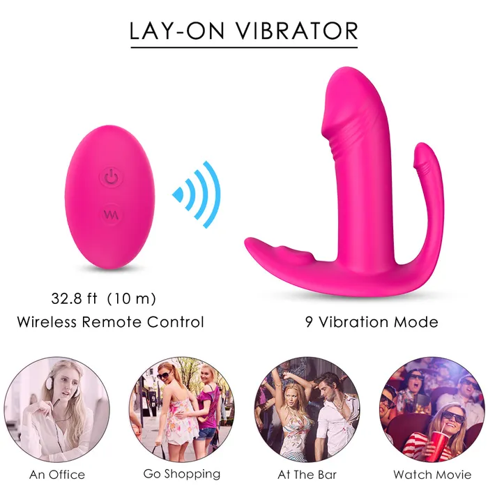Female Sex Toys 9 Modes G Spot Clit Anus Massager Panties Vibrator Detachable Bullet YOSPOSS