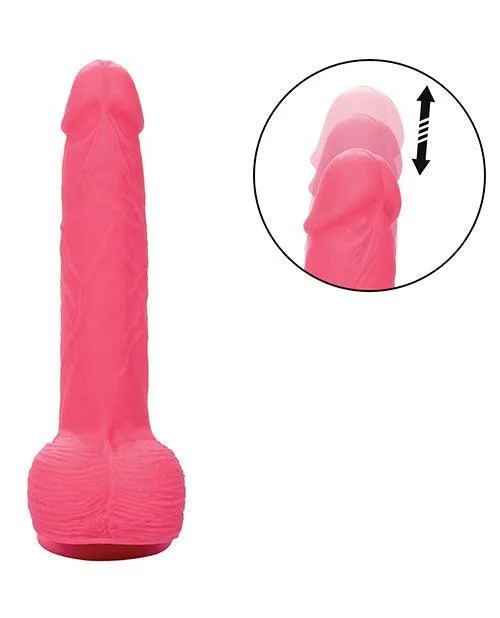 Female Sex Toys California Exotic Novelties Silicone Studs Rechargeable Rumbling Thrusting Vibrator