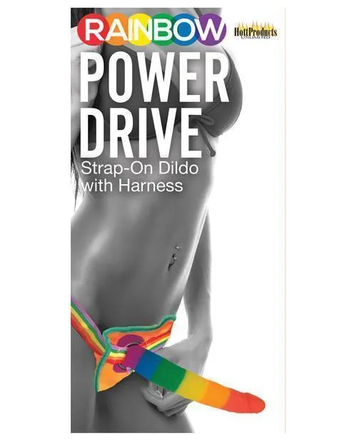 Female Sex Toys Hott Products Rainbow 7 Strap On Dildo Wharness