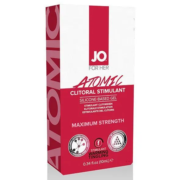 Female Sex Toys System Jo System JO For Women Atomic Clitoral Stimulant Silicone Gel Female Sex Toys System Jo System JO For Women Atomic Clitoral Stimulant Silicone Gel