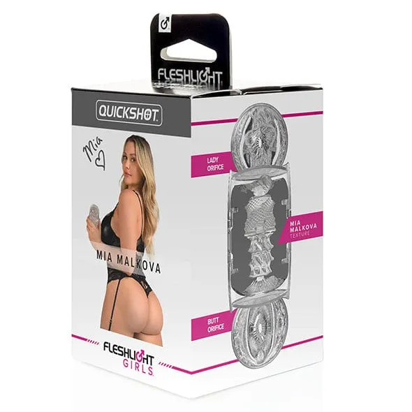 Fleshlight Quickshot Mia Malkova Compact Stroker Masturbator Fleshlight Male Sex Toys