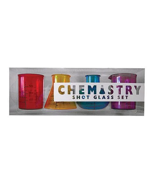 Kheper Games Anal Chemistry Shot Glass Set Set of 4
