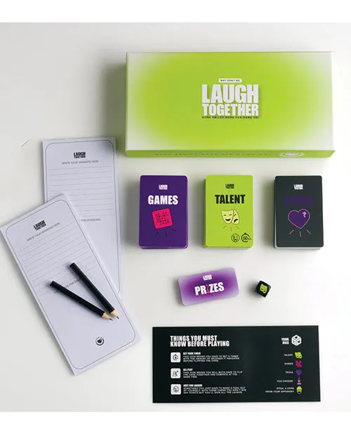 Laugh Together Fun Card Game Firstplace Solutions LLC Games