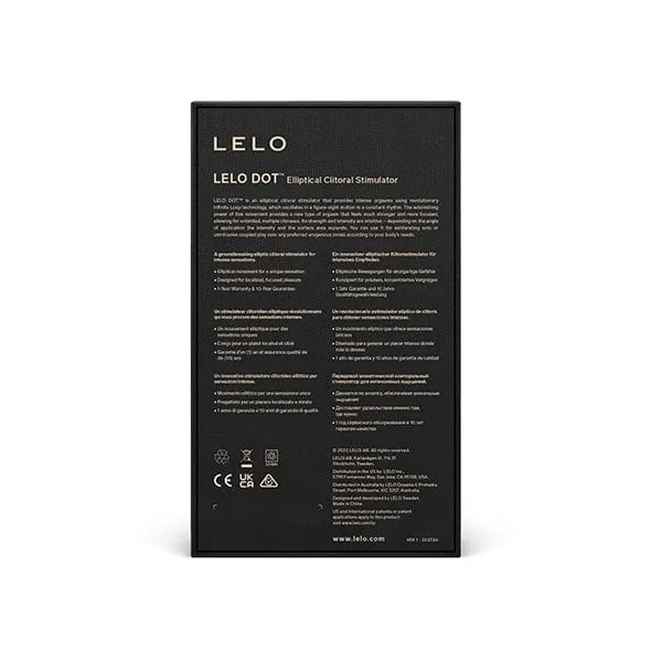 LELO LELO Dot External Clitoral Pinpoint Vibrator Female Sex Toys