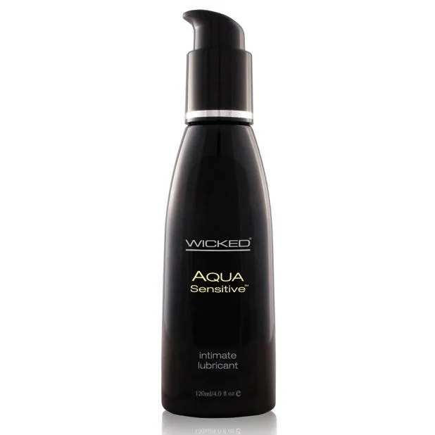 Lubricants Wicked Wicked Aqua Sensitive Hypoallergenic Waterbased Lubricant