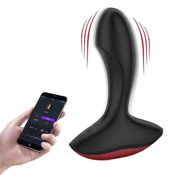 Magic Motion Solstice AppControlled Prostate Vibrator Black Magic Motion Vibrators