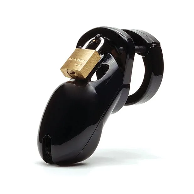 Male Sex Toys CBX CB3000 3 Chastity Cock Cage and Lock Set Black CBX