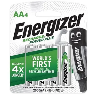 Male Sex Toys Energizer Recharge Power Plus NH15RP2 AA Batteries Value Pack 2000mAh Energizer