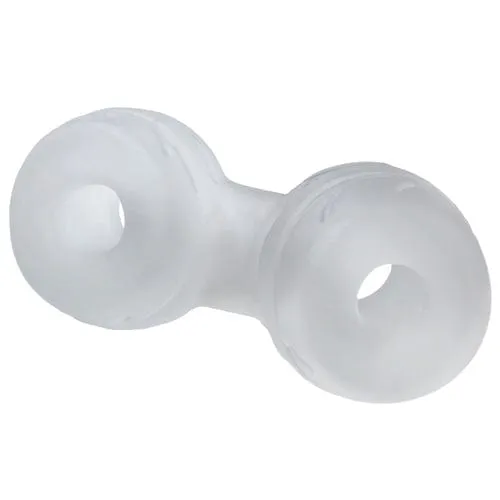 Male Sex Toys Perfect Fit Perfect Fit SilaSkin Cock and Ball Ring White