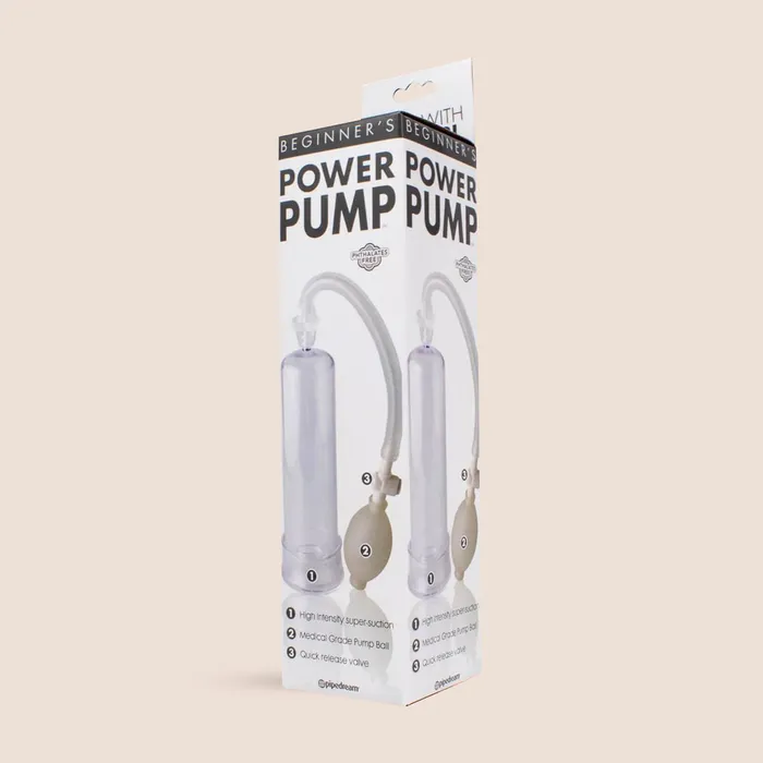 Male Sex Toys Pipedream Products Beginners Power Penis Pump flexible PVC pump