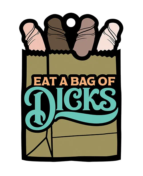 Male Sex Toys Wood Rocket LLC Wood Rocket Eat A Bag of Dicks Air Freshener Banana Male Sex Toys Wood Rocket LLC Wood Rocket Eat A Bag of Dicks Air Freshener Banana