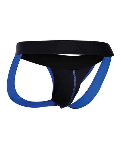 Malebasics Corp Male Sex Toys Male Basics Neon Jockstrap Royal
