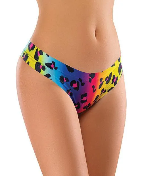 Mememe Pride Cougar Printed Thong Mememe Usa LLC Male Sex Toys