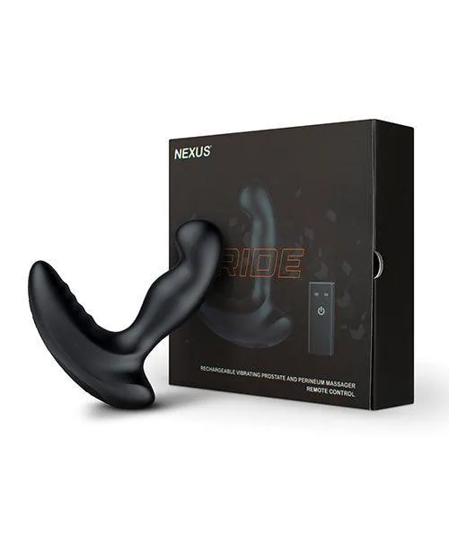 Nexus Ride Prostate Massager Black Libertybelle Marketing Anal