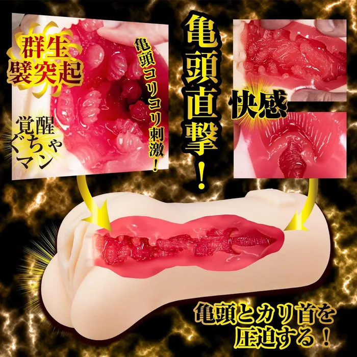 NPG Famous Instrument Awakening Minami Aizawa Onahole Beige NPG Vibrators