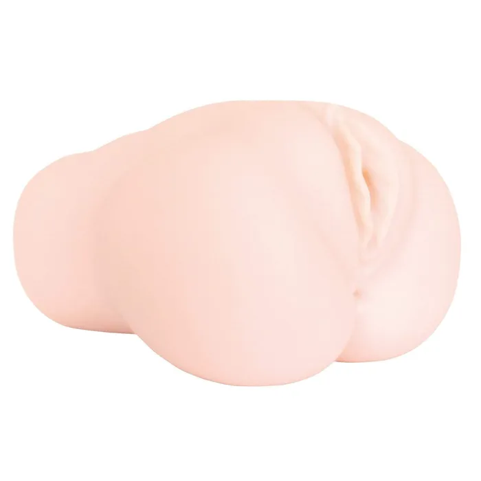 ONDO MIC Double Vagina Ass Dual Hole Masturbator Beige ONDO Male Sex Toys