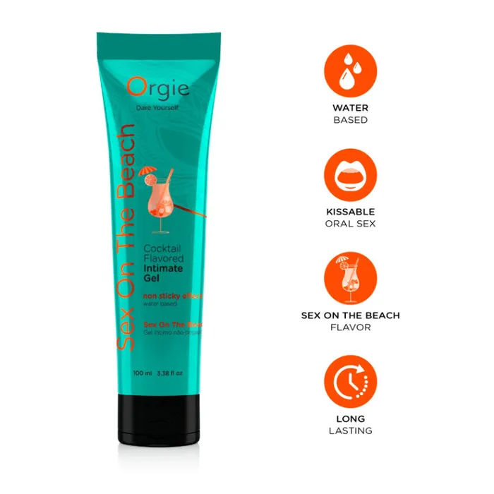 Orgie Lube Tube Cocktail Sex On The Beach Javtoys Female Sex Toys